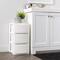 IRIS® 24.5" White 3-Drawer Narrow Plastic Storage Chests, 2ct.